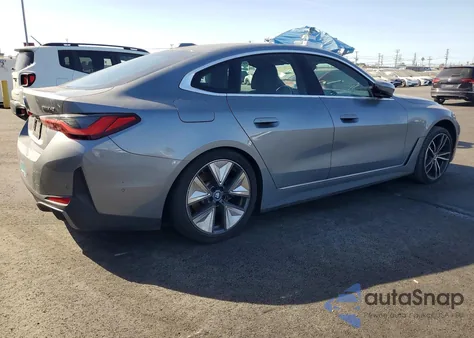 2023 BMW I4 Edrive 40 z USA, uszkodzony, nr VIN WBY73AW00PFR02902